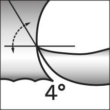 Bild Schaftfräser DIVER Untermaß Signum Typ R F100 Schaft HB 5,7mm GÜHRING-8