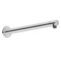 Duravit Brausearm 352mm, gerade, runde Rosette, chrom