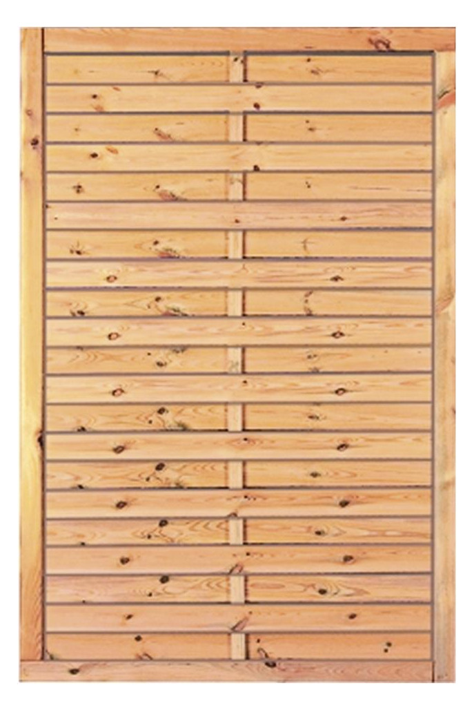 Bild Lamellenzaun 100 x 150 cm Rahmen 34/54 m m, kdi grün - n.a.-0