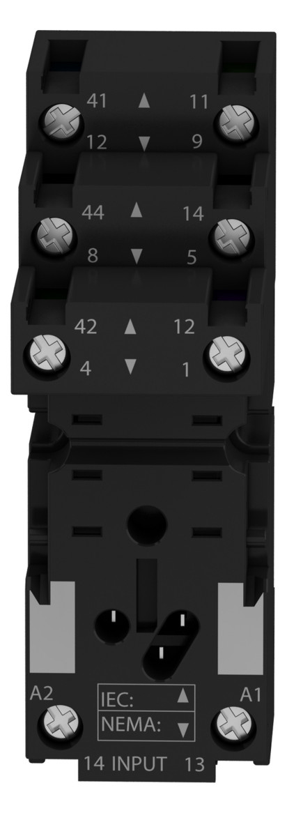 Relaissockel Steckanschl TS35 8Pins 27x79x61mm Hutschiene TH35