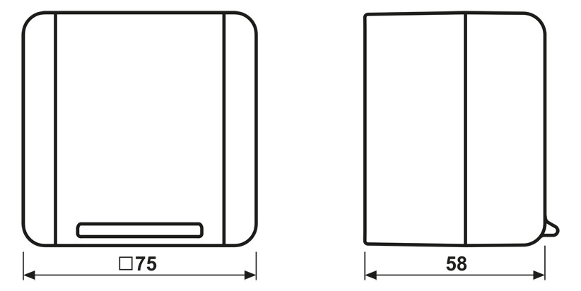 Steckdose 1f gr glz WG 800 AP Klappd IP44 vert