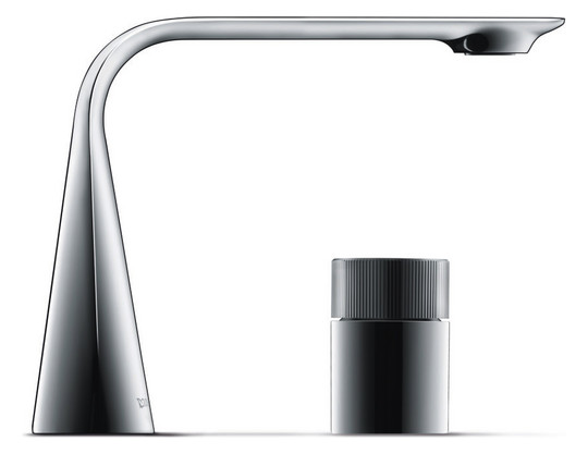 Duravit 2-Loch-Waschtisch-Armatur M D.1 Ausladung 148mm, mit Drehgriff, ohne Zugstangen-Ablaufgarnitur, chrom