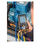 Testo Vakuumset Testo 557s smarte digitale Monteurhilfe mit kabellosem Vakuum-& Zangen-Temperaturfühler & 4er-Füllschlauchsatz - More 7