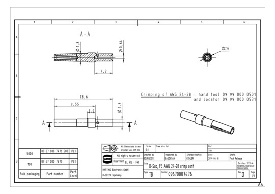 HART Kontaktbuchse           09670007476 