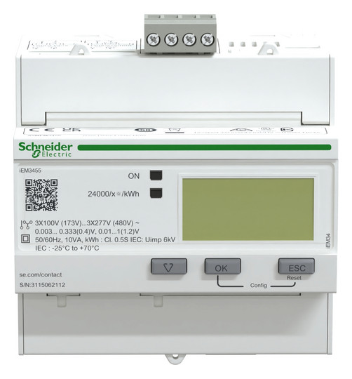 Messwandlerzähler Vierlei elektr digi B Modbus 100V/N-L 173-480V/L-L Multitarif
