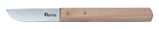 fortis-Bleimesser 1-teilig mit Holzgriff, feststehend -...