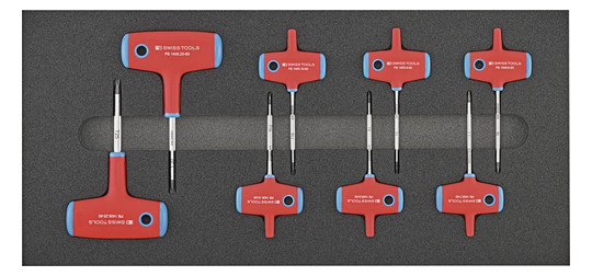 Werkzeugmodul 1/3 - 8-teilig, PB-T-Griff...