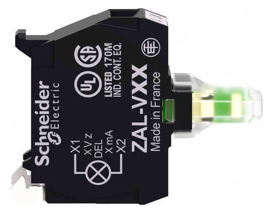 Lampenfassungsblock LED AC Bodenbef 195-264V ws