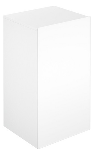 KEUCO Mittelschrank Stageline 40x78,2x36cm, 1-türig, Anschlag links, Lack Inox Seidenmatt, Glas Inox satiniert