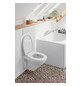 V&B WC-Sitz O.NOVO mit Quick Release und Soft Closing, Scharniere Edelstahl, weiß