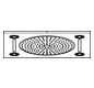 GROHE Deckenbrause Rainshower Aqua 15" 3 Strahlarten, satin steel