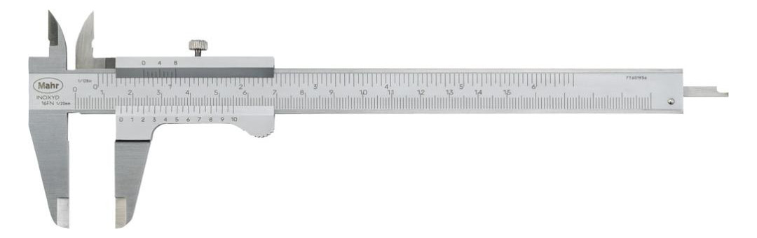 Bild Taschenmessschieber 4100400 150mm 0,05mm MAHR-0