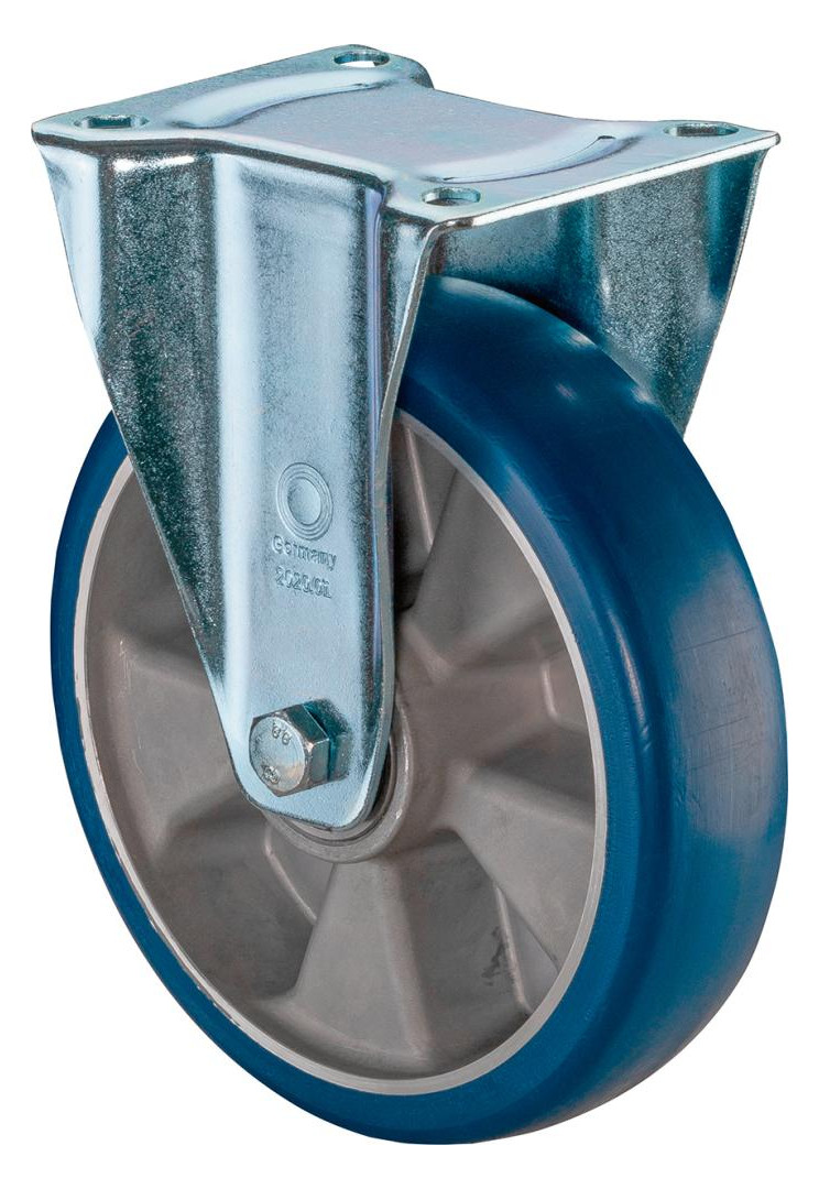 Bild Bockrolle L410.B92 Rad Ø 80mm 155kg, Sta hl verzinkt - BS ROLLEN-0