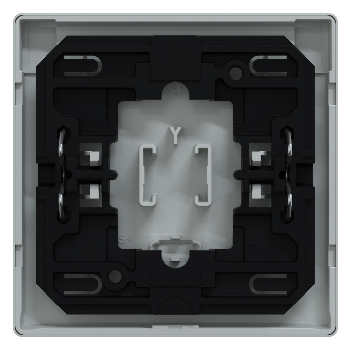 Wippe Schalter System Design mokka metallic