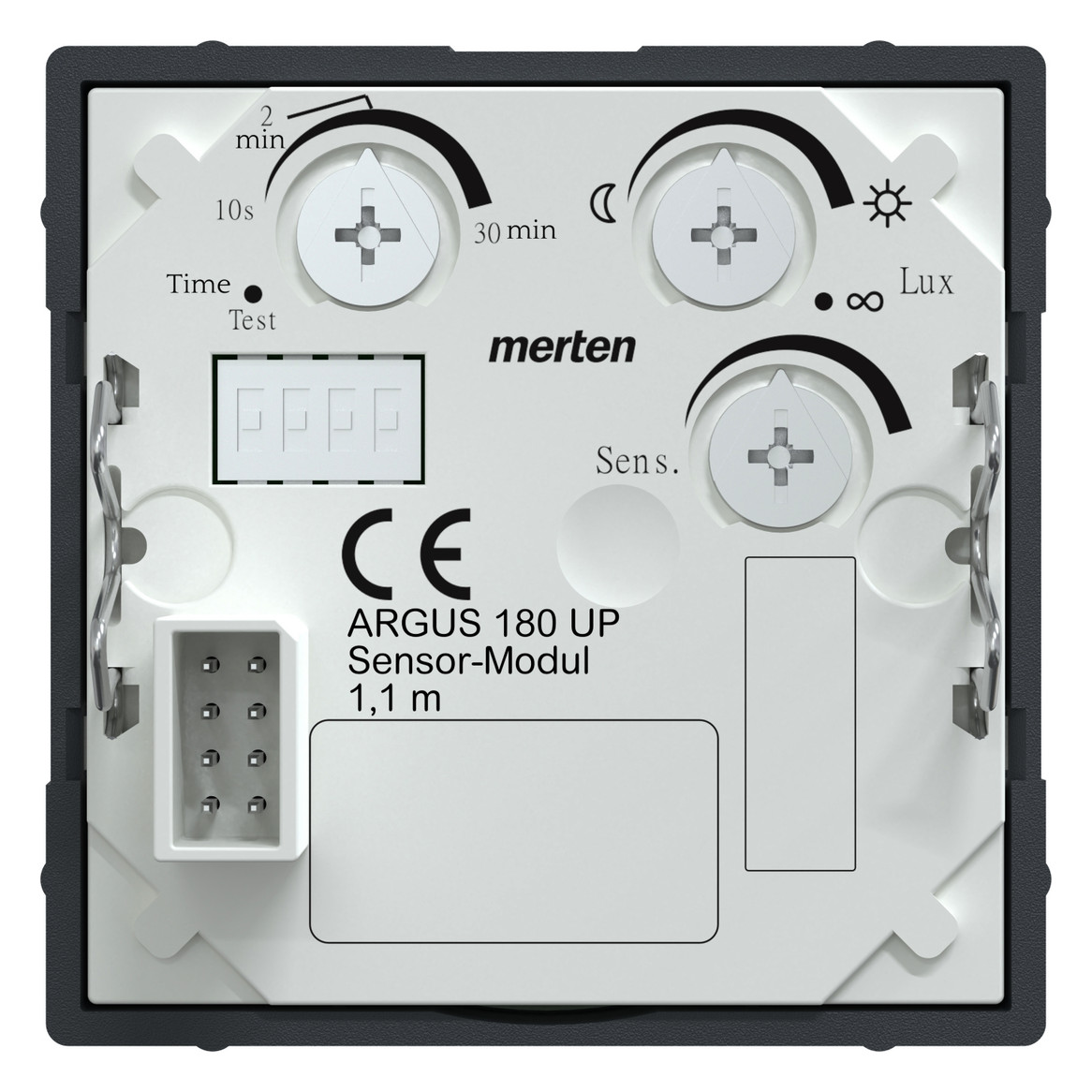 Bewegungsmeldersensor UP System M UP 180° anth 1,1m IP20 Vernetzbar Bewegungsmeldersensor UP System M UP 180° anth 1,1m IP20 Vernetzbar