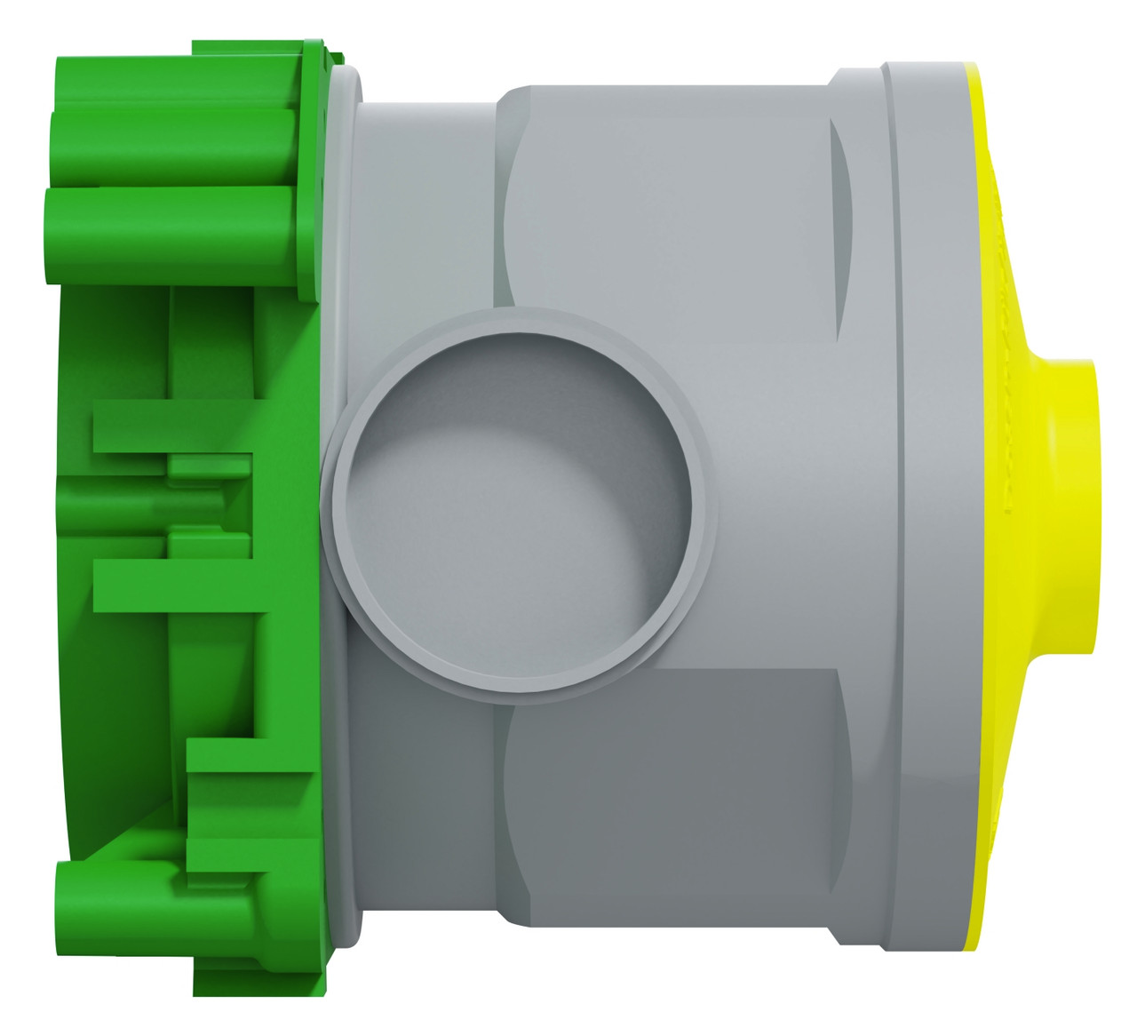 Verbindungsdose Beton Ø70x75mm Kst IP3X 71x71x75mm Ger/VerbDose/kast rnd