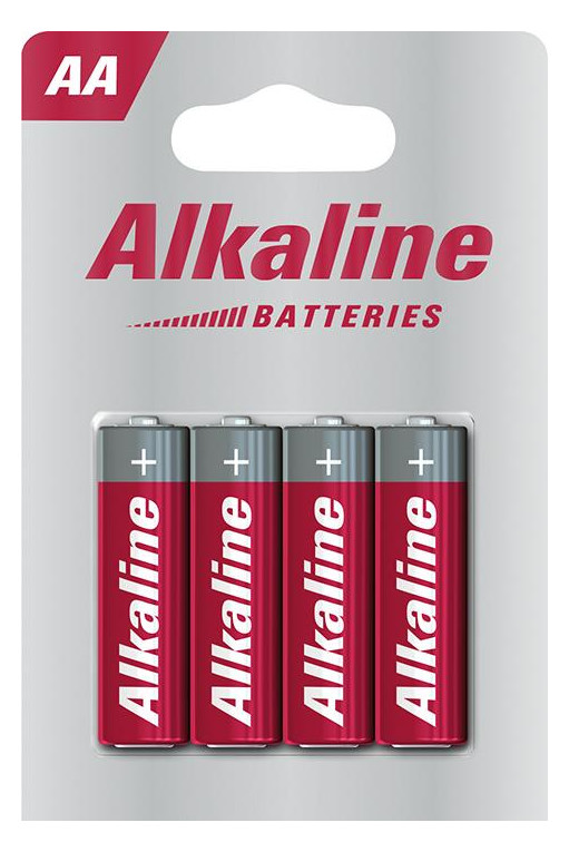 Bild Batterien Alkaline Mignon AA/LR06 4er Blister-0