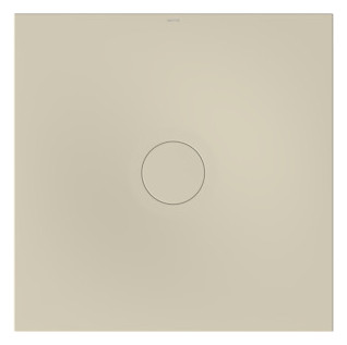 Bette Duschfliese BetteAir 1000 x 1000 mm, beige, Rechteck, glasierter Titan-Stahl