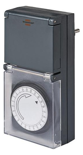 BRENNENSTUHL-Tages-Zeitschaltuhr MZ 44 IP44