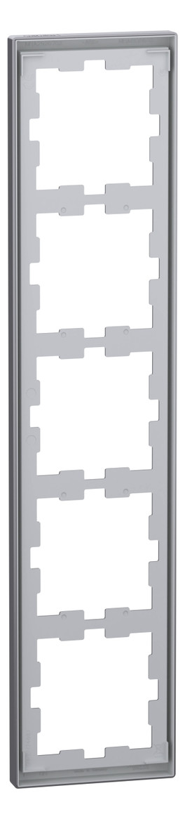 Rahmen 5f edst glz D-Life Kst f.GEB-K Unterputzmontage Thermopl