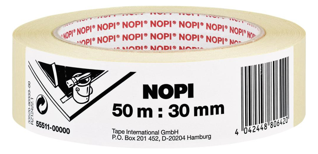 Bild Nopi Malerkrepp Nr. 55511 50m x 30mm-0