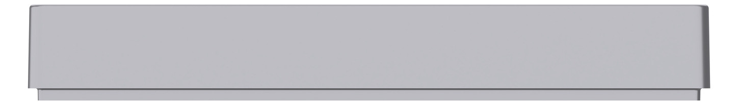 Rahmen 5f edst glz D-Life Kst f.GEB-K Unterputzmontage Thermopl