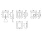 Komplettset f.Beh aws AS / NaV RAL9010