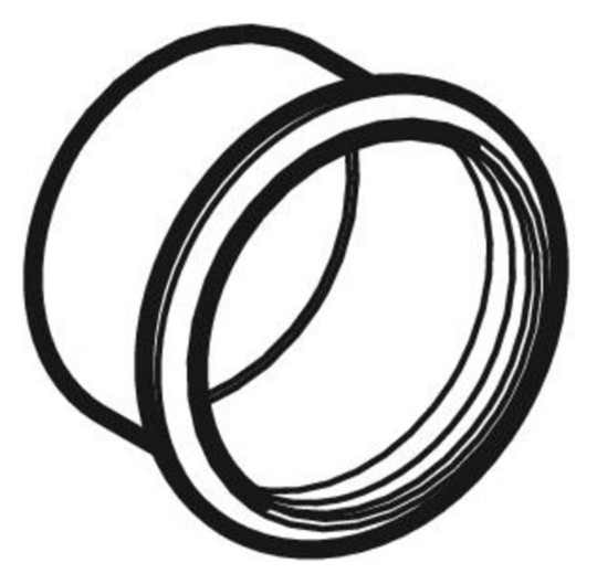 Geberit Gas-Kappe Mapress Ø 15 mm, für Natur-/Flüssiggas, Kupfer