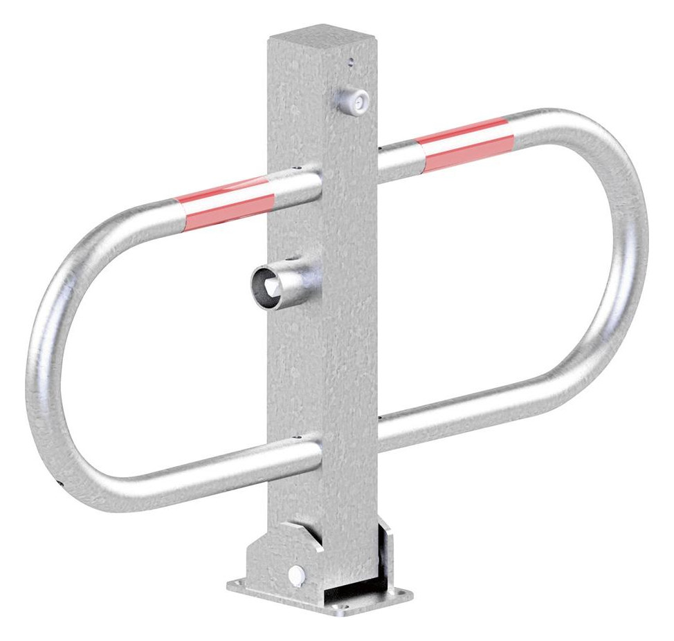 Bild Parkplatzsperre Typ4709FU 70x70mm, feuer verzinkt - Schake-0