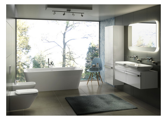 Ideal-Standard Fertigmontageset Tonic II Ausladung 180 mm, für UP-Waschtisch-Einhebelmischer, verchromt