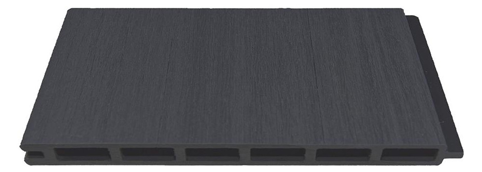 Bild ELZE-Serie Zaunlamelle BREIT 20 x 280 x 1790 mm ANTHRAZIT co-extrudiert WPC-Stec - n.a.-0