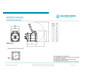 CEE-Anbausteckdose 3p 16A 230V/bl 6h ger IP54 schraubl.Kl Kst 60x60mm