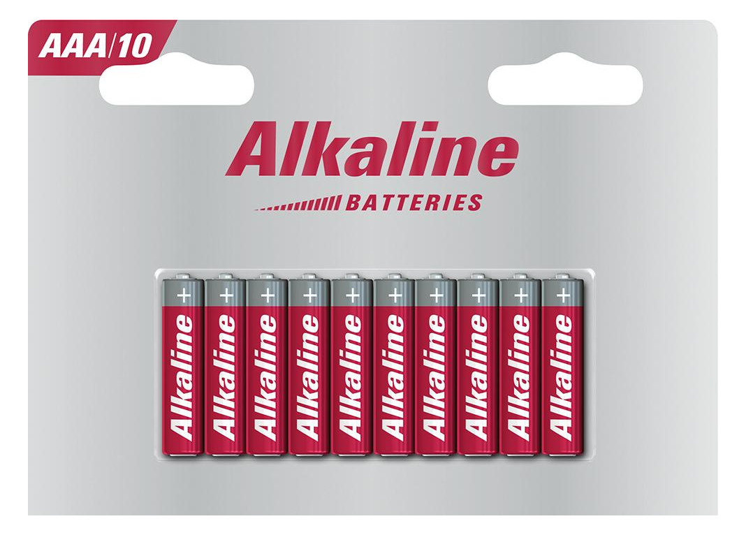 Bild Batteries Alkaline Micro AAA/LR03 10er Blister-0