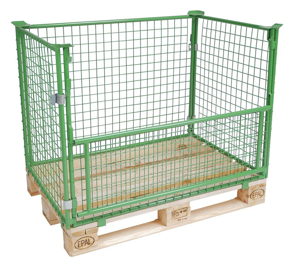 Bild Gitteraufsatzrahmen 100cm RAL 6017 5x5 - Neutral-0