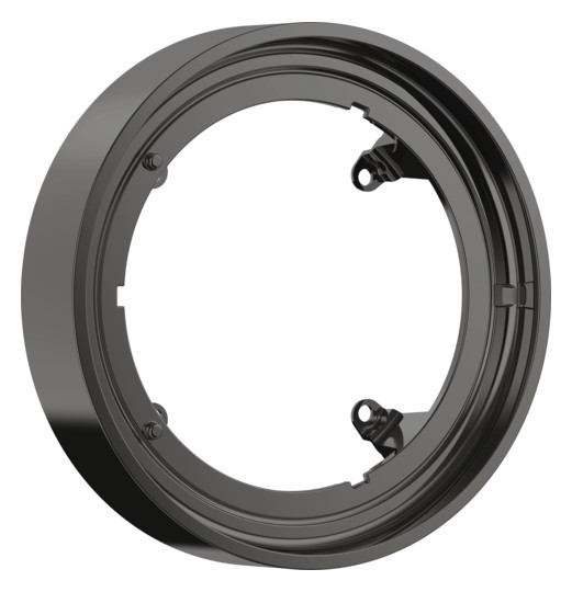 hansgrohe Verlängerungsrosette AXOR iBox universal 2 22mm, rund, polished black chrome