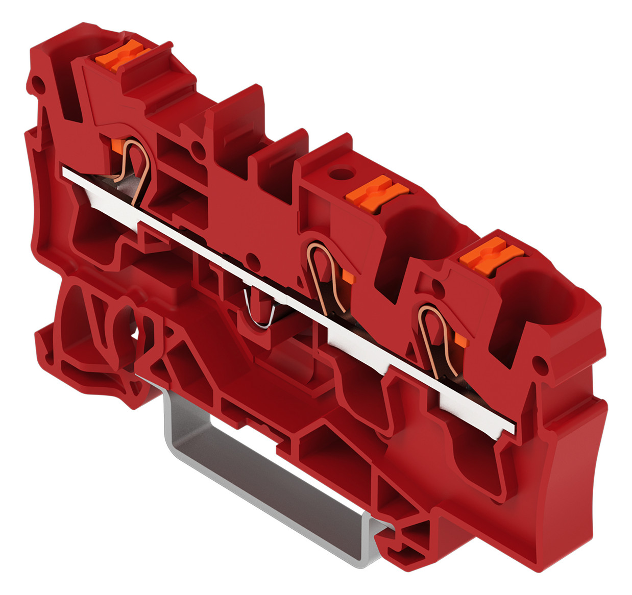 Reihenklemme 0,5-6qmm 1Etage 3kl rt 32A TS35 Hutschiene TH35