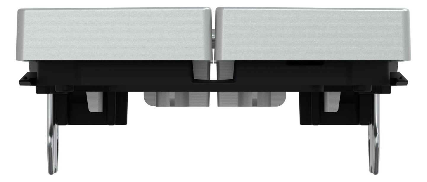 Wippe Serien Schalter System M alu mt Geeignet für Bussystem-Tasterankopplung