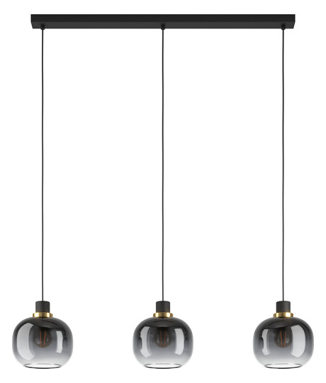 EGLO Hängeleuchte OILELLA schwarz, 99617 