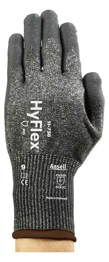 Bild Handschuh HyFlex 11-738, Gr. 6 - Ansell-0