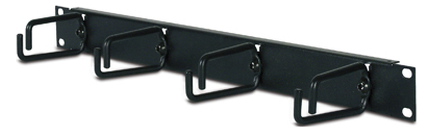 Kabelrangierbügel Metall 482,6mm B445mm 1HE sw