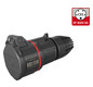 CEE-Kupplung 5p 16A IP54 IP54 400V/rt 6h Schraubkl ger Kst Verschraubung