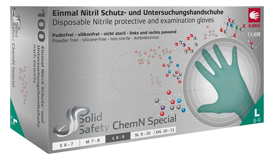AMPri-Einweghandschuhe ChemN Special, grün - Gr.2XL...