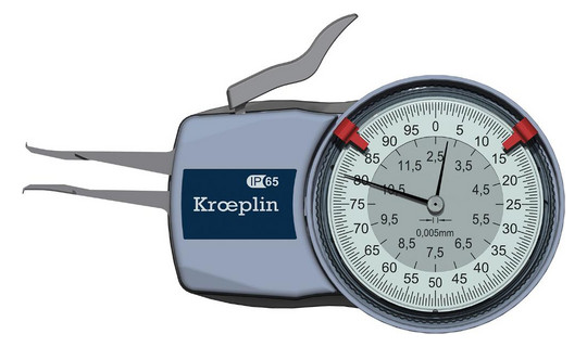 Kröplin-Innenschnelltaster Intertest - 2,5-12,5mm