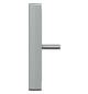 Zentralplatte Sat/TV/Radi System M alu Schraubbef 3f