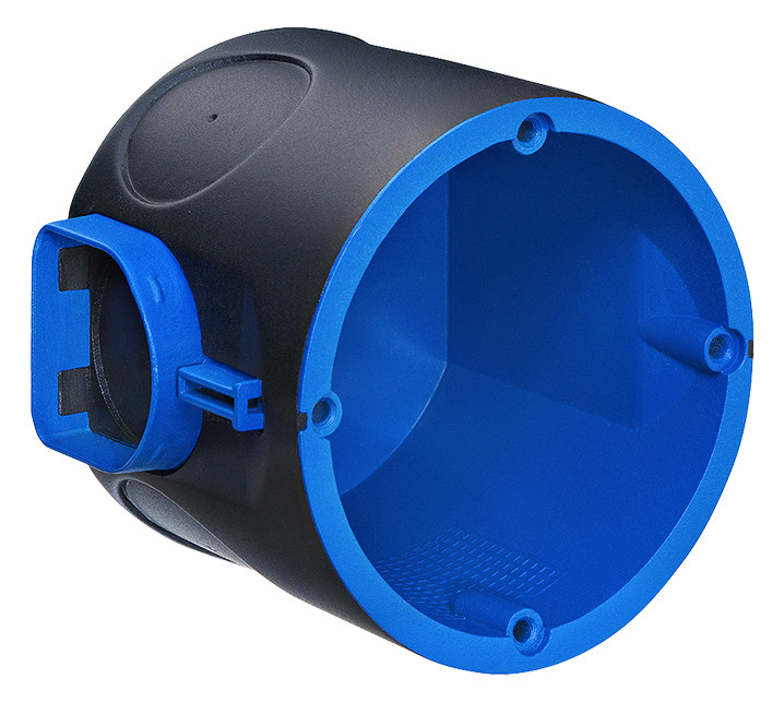 Schallschutzdose UP Ø60x60mm Kst IP2X Ger/VerbDose/kast rnd Schallschutzdose UP Ø60x60mm Kst IP2X Ger/VerbDose/kast rnd