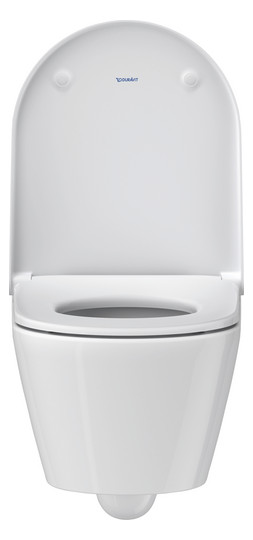 Duravit Wand-Tiefspül-WC-Set D-Neo mit WC-Sitz, Rimless, weiß