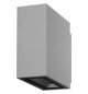 LED-Up/Down Leuchte 2x5W 3000K 650lm ws Konv IP54 118x43x100mm