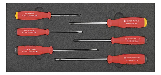 Werkzeugmodul 1/3 - 6-teilig, PB-Schraubendreher-Satz