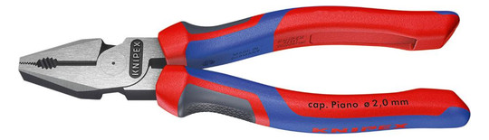 KNIPEX-Kraft-Kombizange 0202 - 180 mm, SB-verpackt