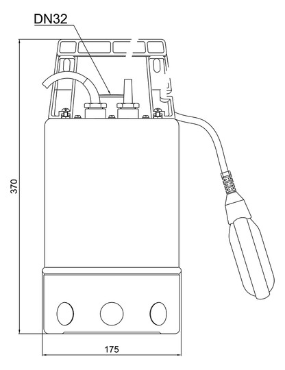 Zehnder-Pumpen Schmutzwasser-Tauchpumpe E-ZW 80 A, Edelstahl